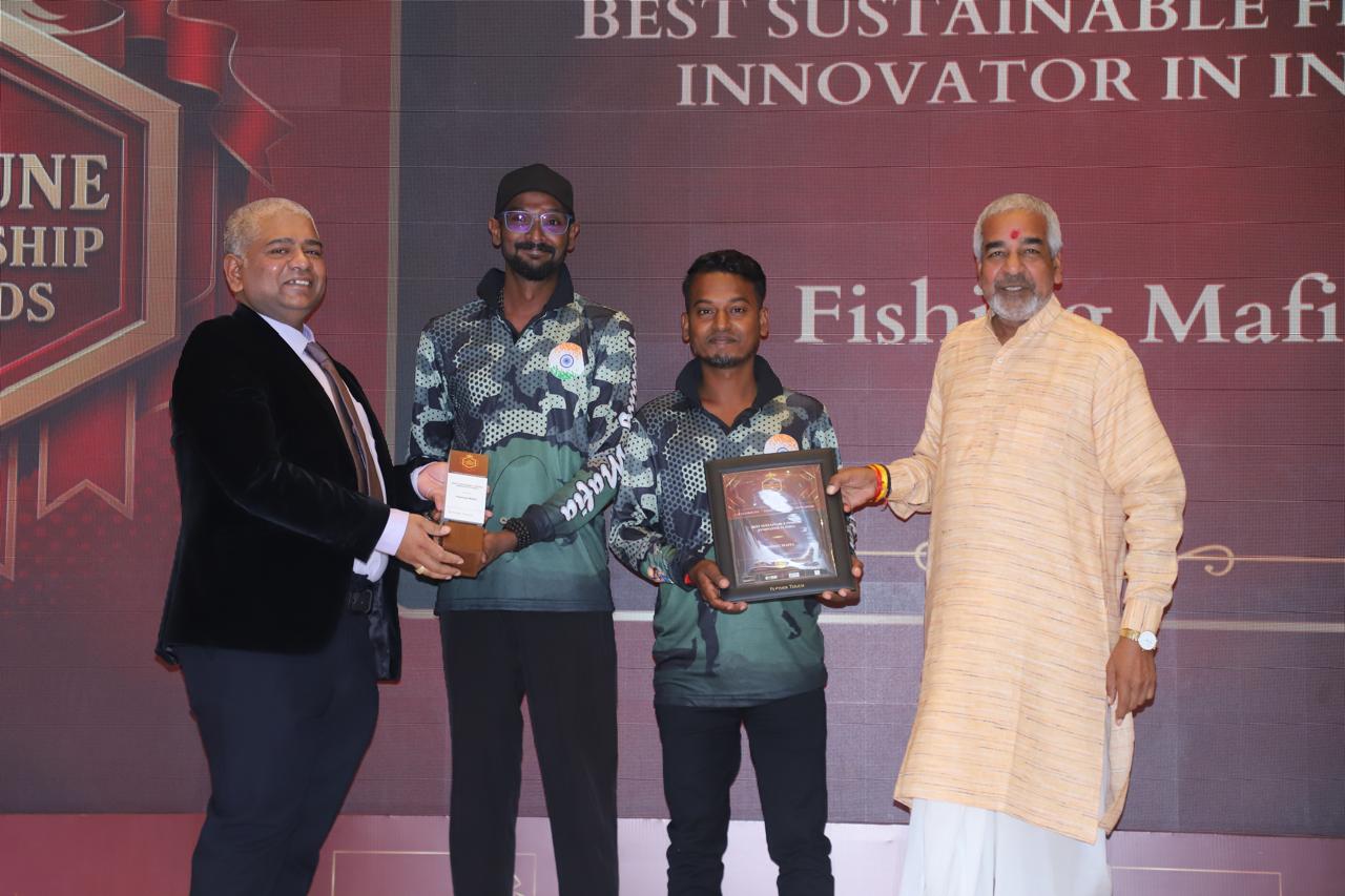 Best Sustainable Fishing Innovator in India award ceremony